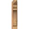 Ekena Millwork Olympic Smooth Arts and Crafts Outlooker, Western Red Cedar, 5 1/2"W x 18"D x 26"H OUT06X18X26OLY03SWR - alternate 3